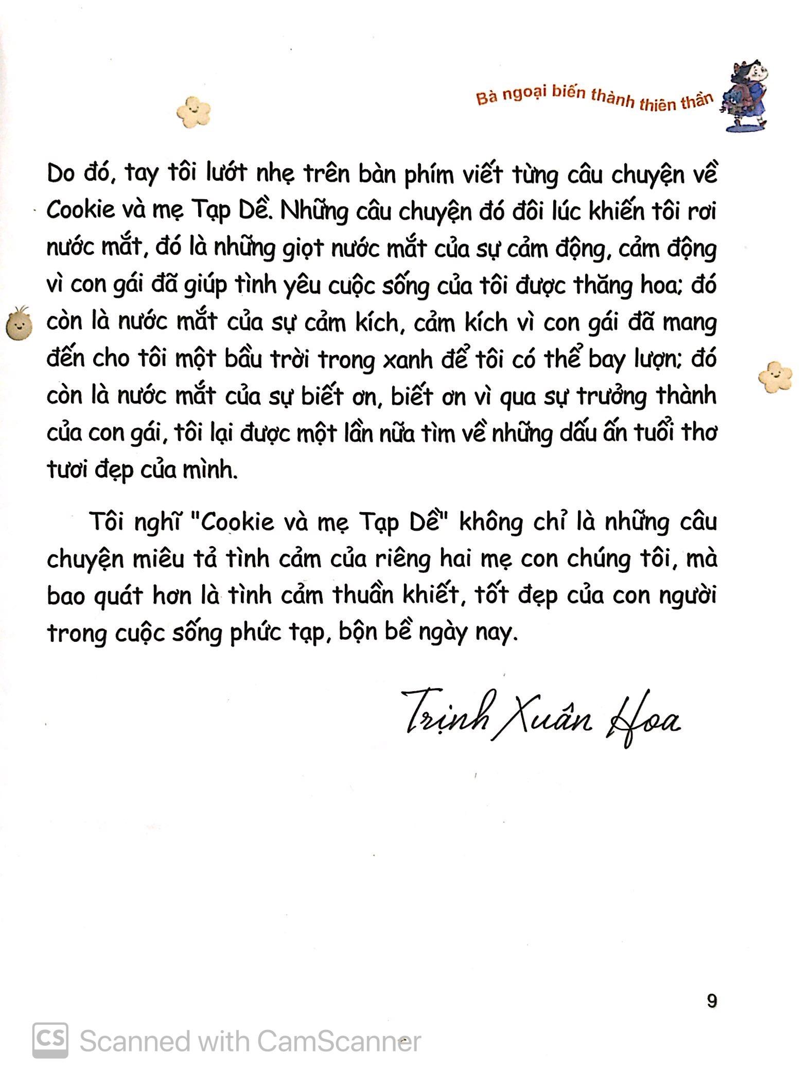 Sách Cookie Và Mẹ Tạp Dề - Bà Ngoại Biến Thành Thiên Thần