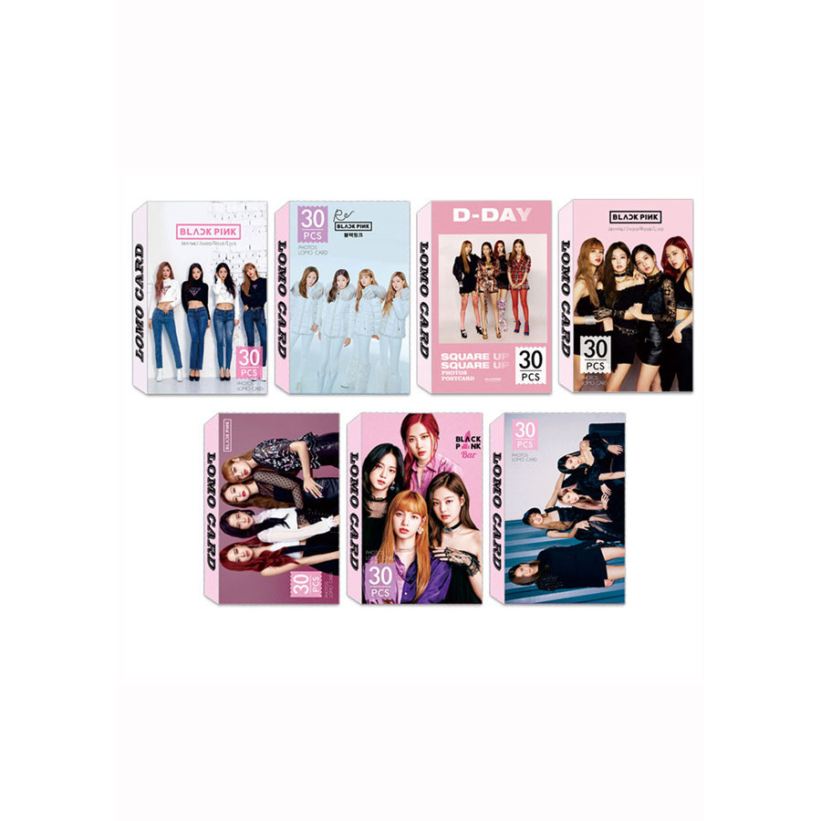 Bộ ảnh thẻ Blackpink lomo card mới nhất