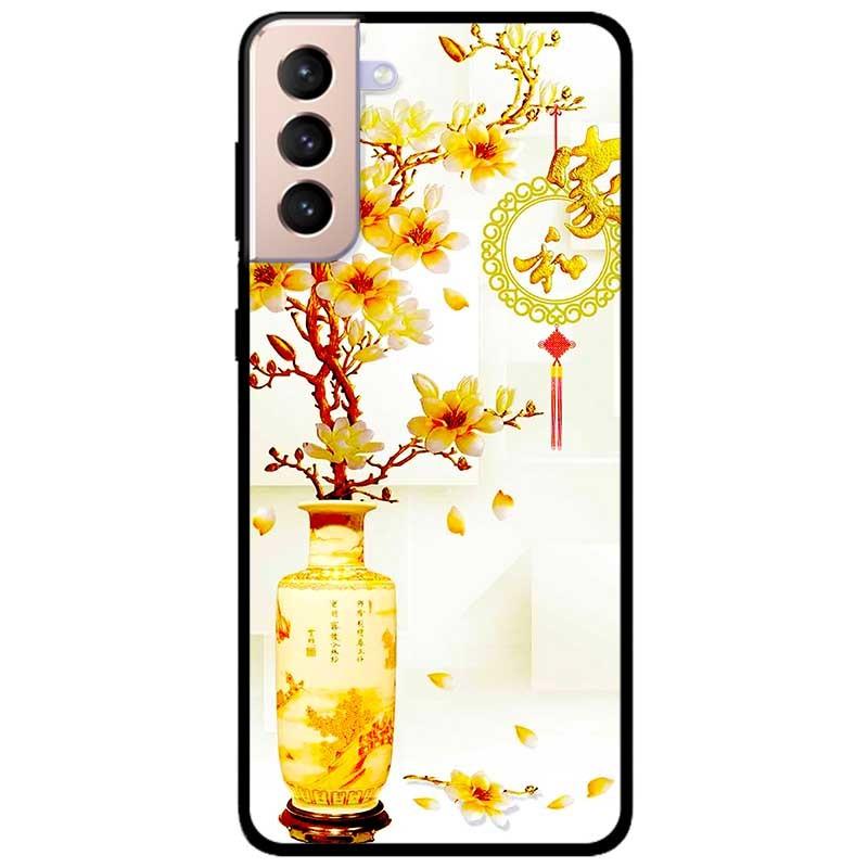 Ốp lưng dành cho Samsung Galaxy S22 - S22 Plus - S22 Ultra - mẫu Cây Mai Vàng