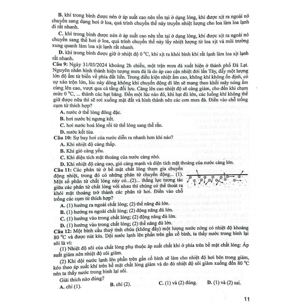 Sách - Chinh Phục Kì Thi Tốt Nghiệp THPT Môn Vật Lý (Dùng Chung Cho Các Bộ SGK Hiện Hành) - HA