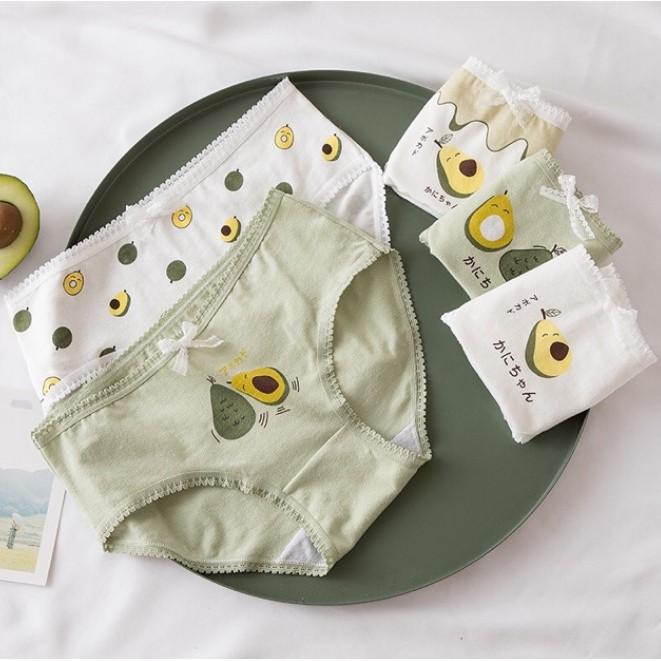 QUẦN LÓT QUẢ BƠ SIÊU KUTE - Size L - Hàng chuẩn loại 1