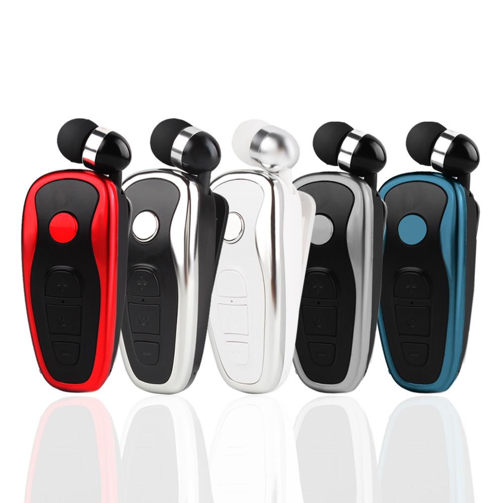 Q7 Bluetooth Không Dây-Tương Thích 4.1 Tai Nghe Báo Rung Mặc Kẹp Tai Nghe Chụp Tai Không Dây Tai Nghe Chụp Tai Earsets Có Mic Mini Di Động - White Silver