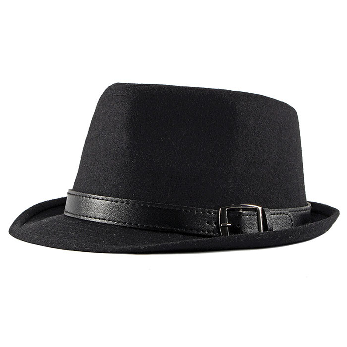 Mũ phớt cao bồi Fedora Classic thắt da cực chất cho nam và nữ