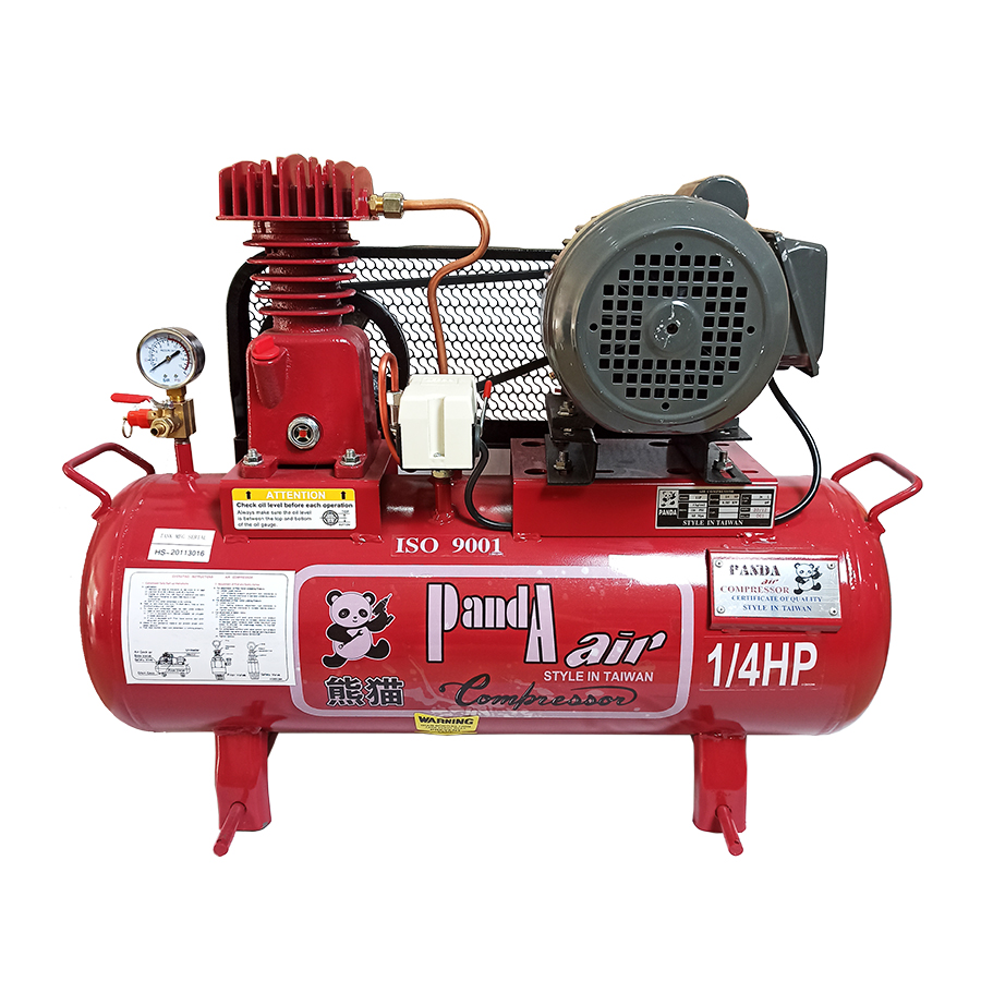 Máy nén khí dây đai Panda 11P, Công suất 1/4HP, Bình 36L