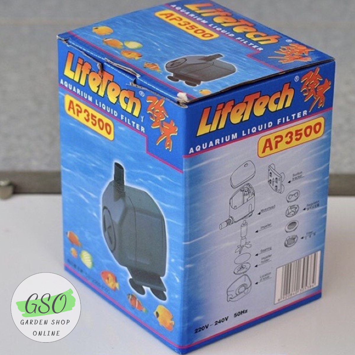 Máy Bơm Nước Lifetech AP3500 - Máy Bơm Hồ Cá Lifetech AP3500