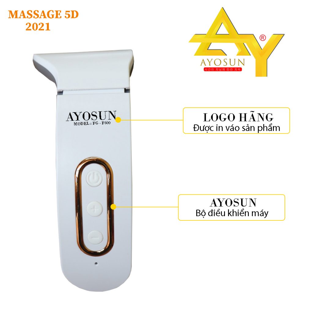 Máy Massage Cổ 5D aYosun TG – F600Premium ( Hàng Chính Hãng )