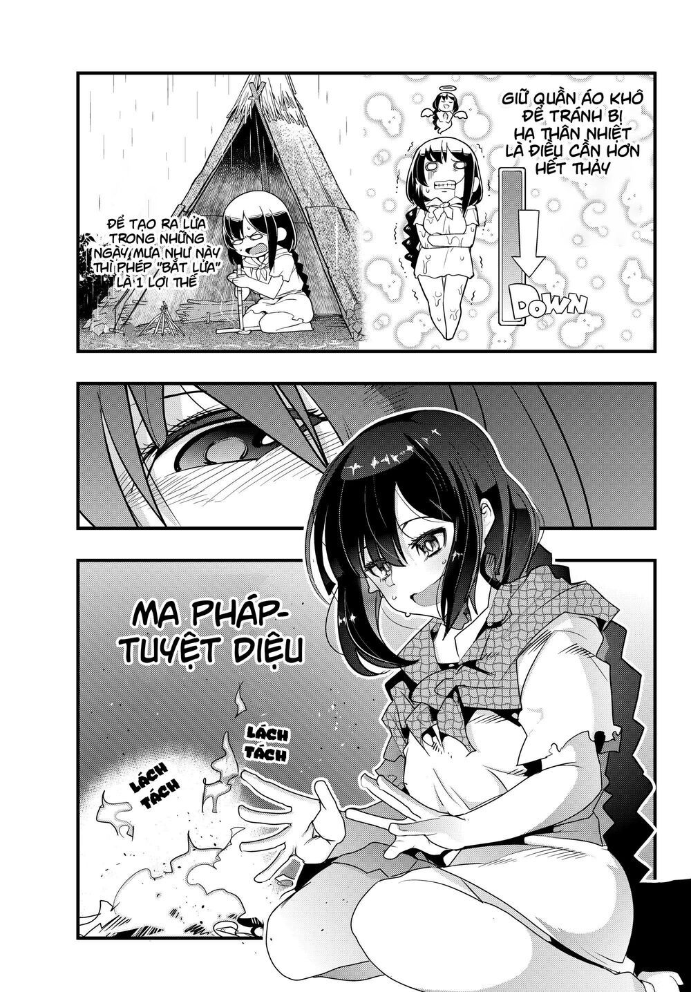 chuyển sinh thành con gái, tôi sẽ sinh tồn tại dị giới - yoku wakaranai keredo isekai ni tensei shiteita you desu chapter 1 15