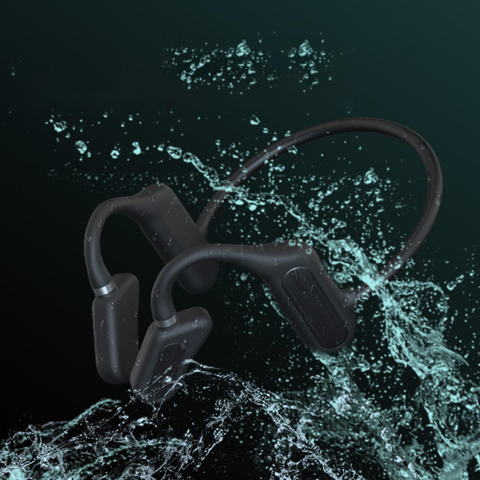 Bone Conduction Headphones Noise Reduction HD Calls 8H Music for Sports Climbing