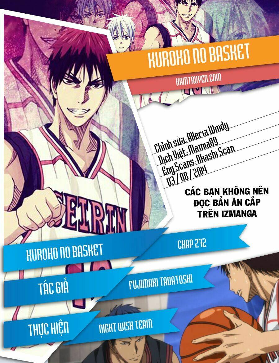 vua bóng rổ kuroko chapter 272 2