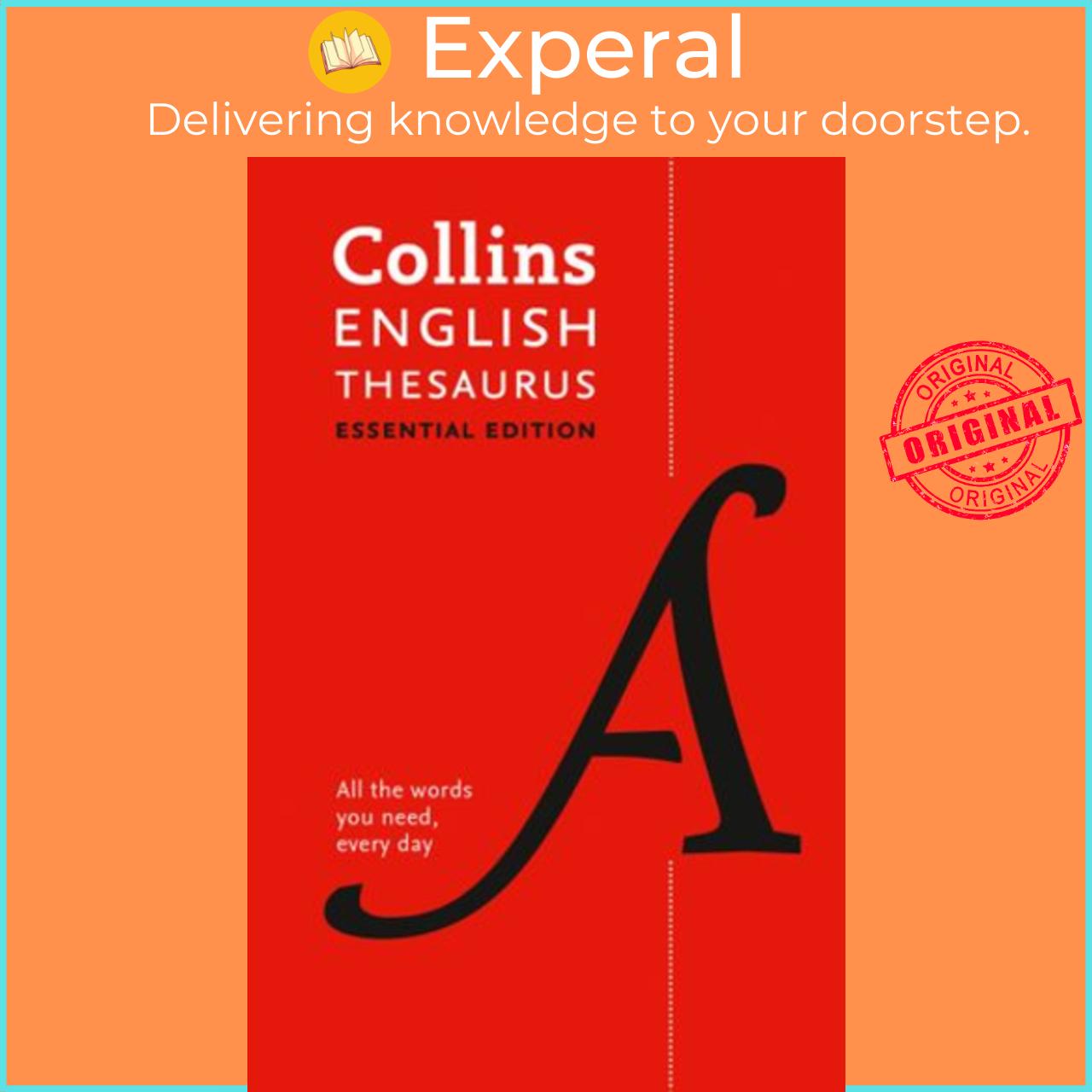 Sách - Collins English Thesaurus Essential : All the Words You Need, Eve by Collins Dictionaries (UK edition, hardcover)