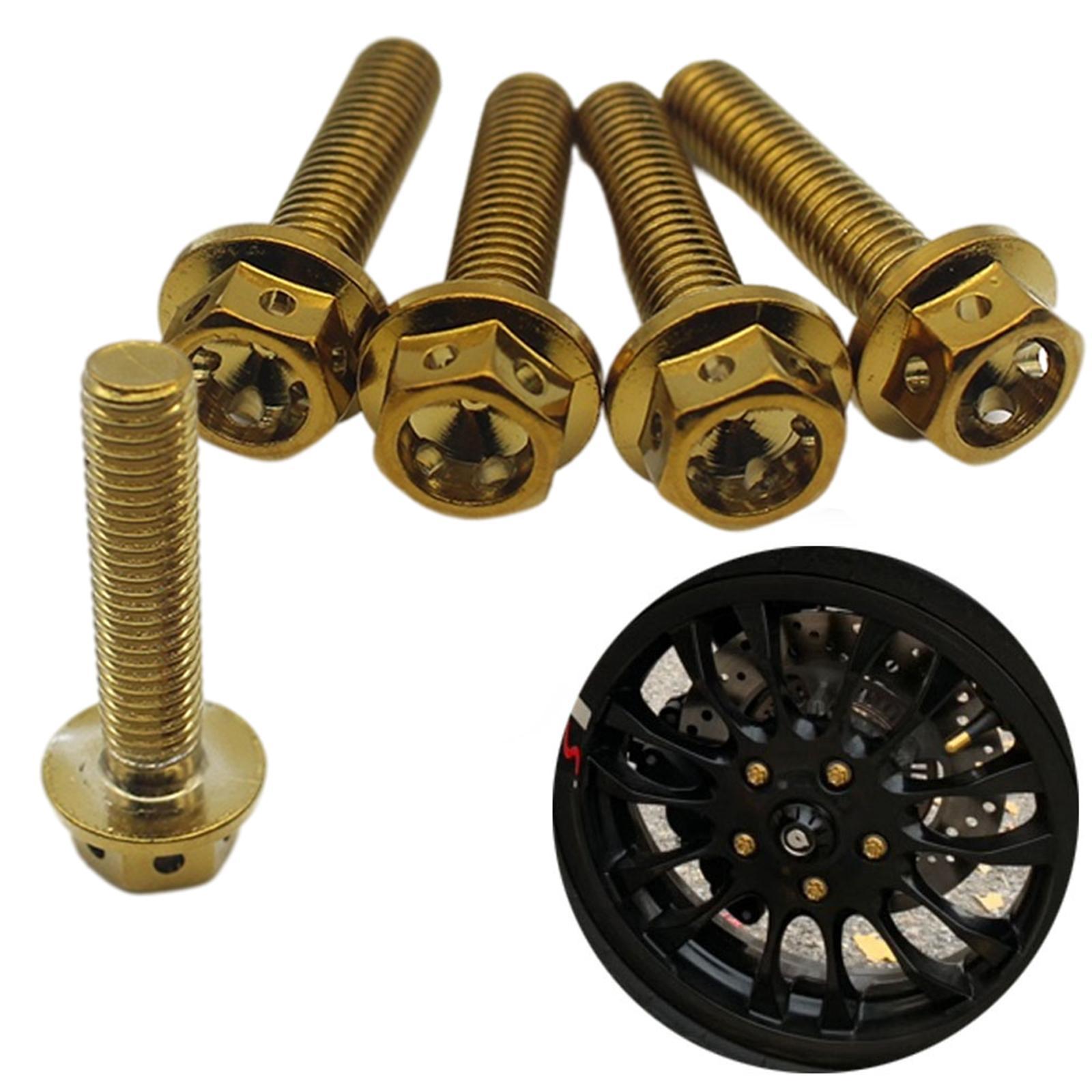 5x M8 Wheel Lug Bolt Screw, Fits for Vespa High Performance Spare Parts Replaces