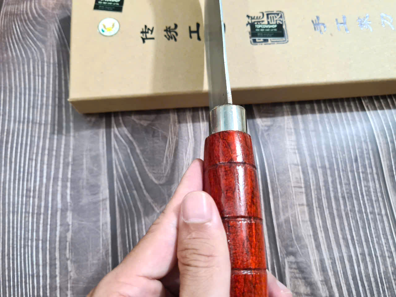 DAO BẾP AN TIÊM - DAO BẦU THÁI MŨI HẾCH MÃ mAT12 ĐỘC 6996