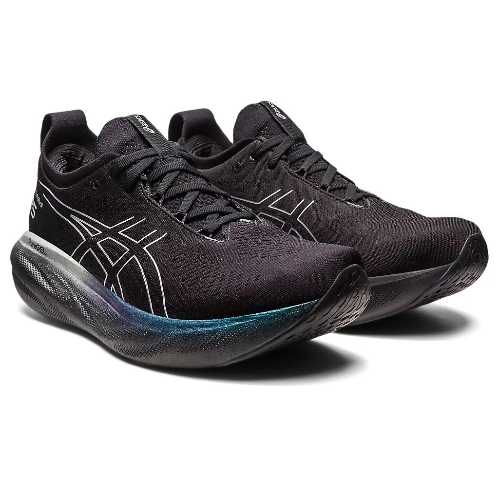 Giày Chạy Bộ Thể Thao Asics Nam GEL-NIMBUS 25 PLATINUM 1011B616.001