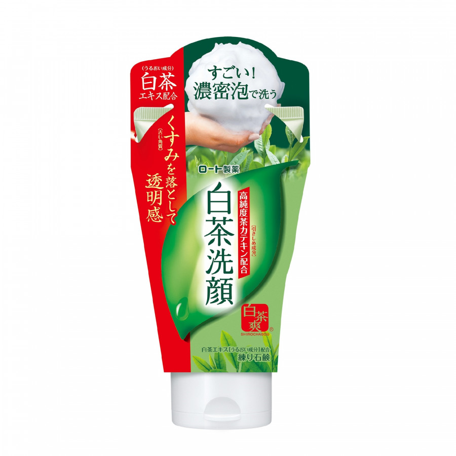 Sữa Rửa Mặt Trà Trắng Shirochasou White Tea Face Wash (120g)