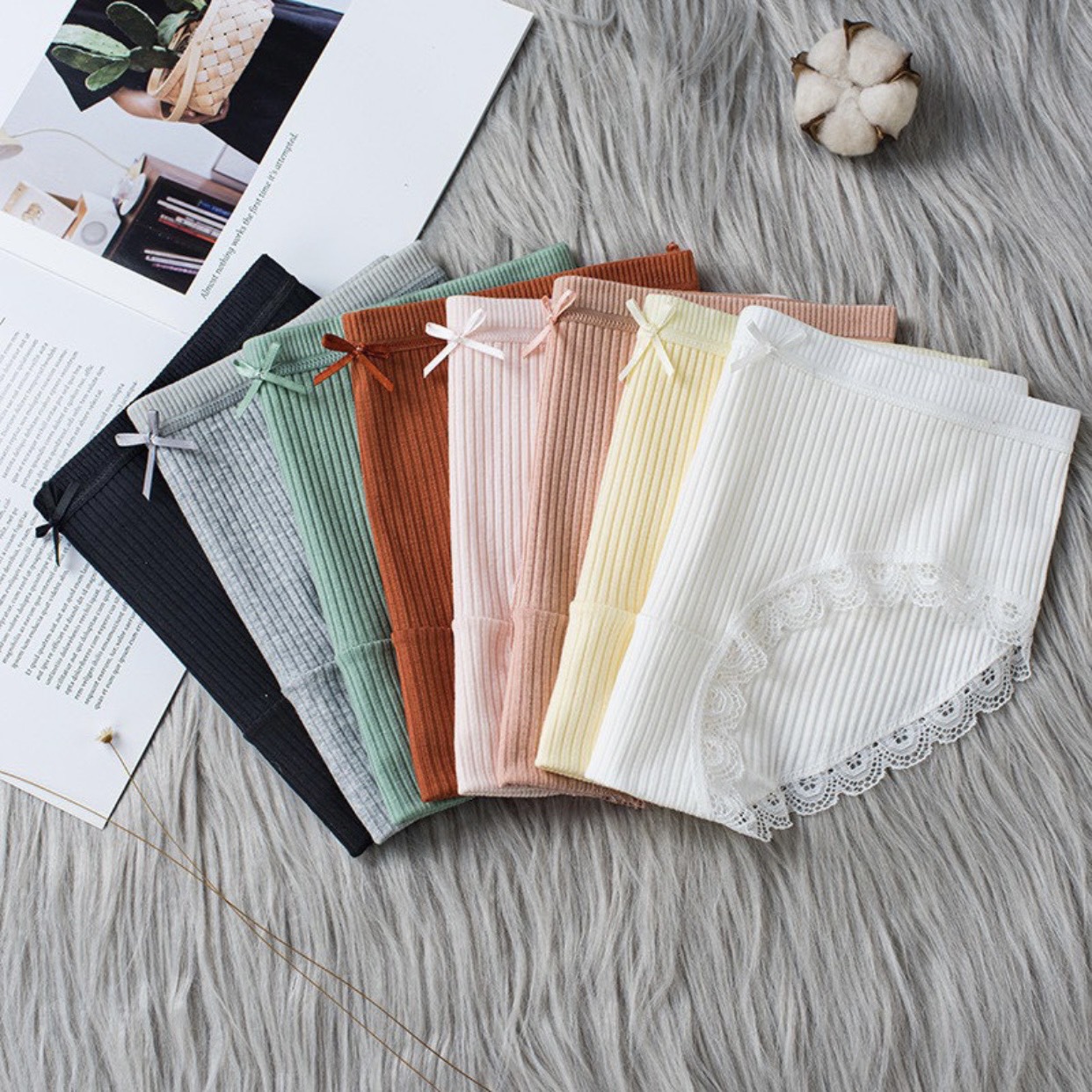 Quần Lót Nữ Cotton Bigsize Viền Ren Kháng Khuẩn D07