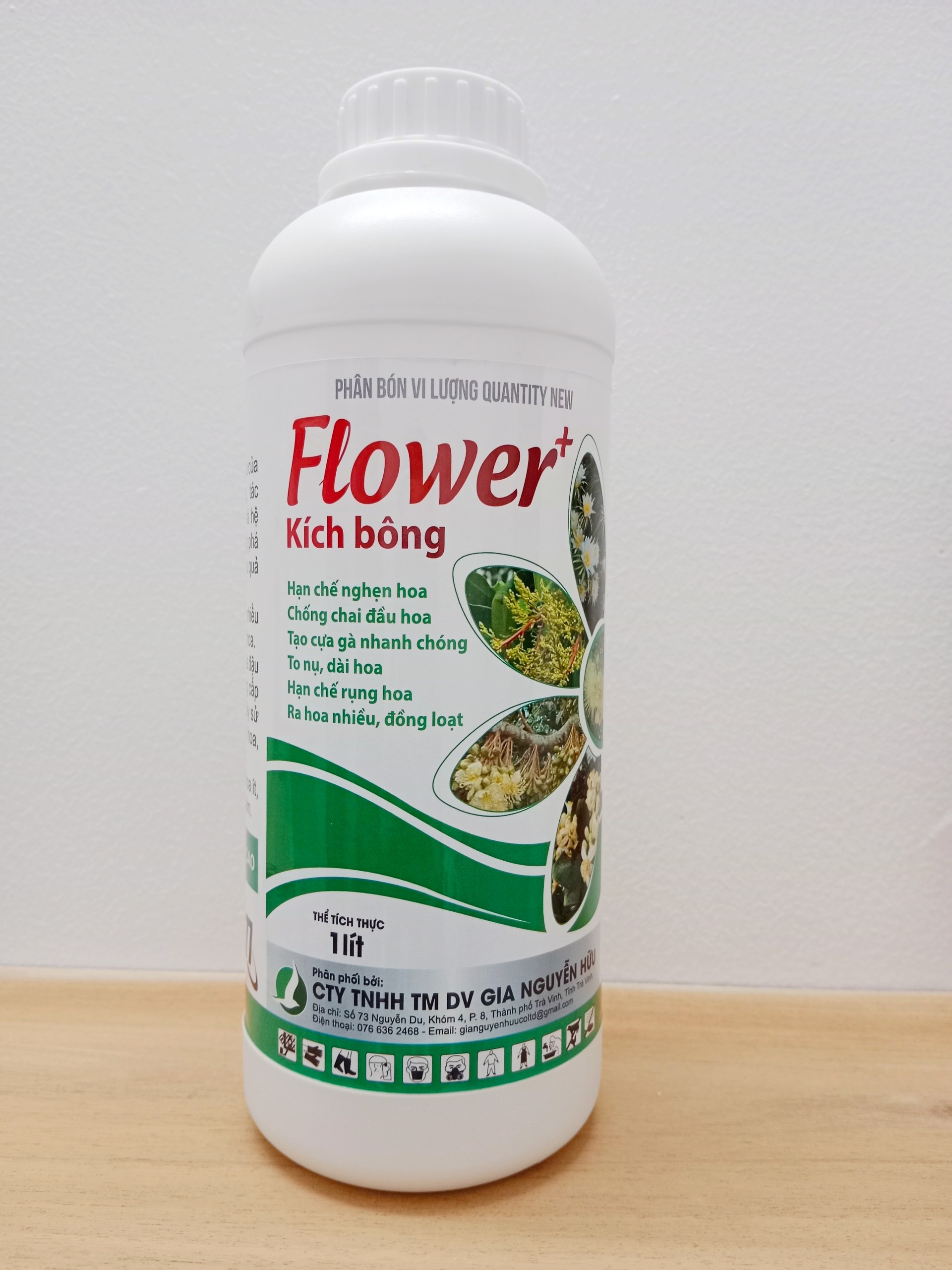 PHÂN BÓN KÍCH THÍCH RA HOA, GIÚP CÂY RA HOA ĐỀU VÀ ĐỒNG LOẠT - FLOWER KÍCH BÔNG 1L