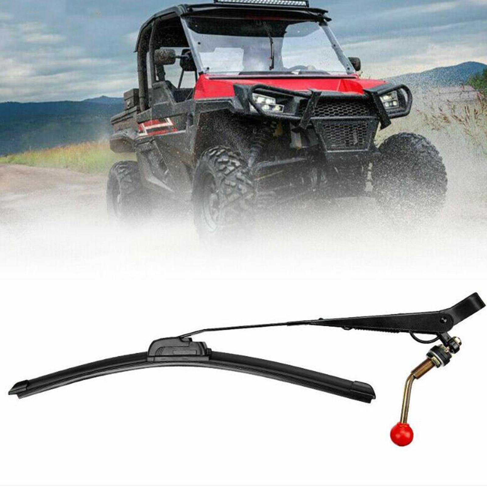 Hand Operated Windshield Wiper Accessories Durable Manual Wiper for UTV