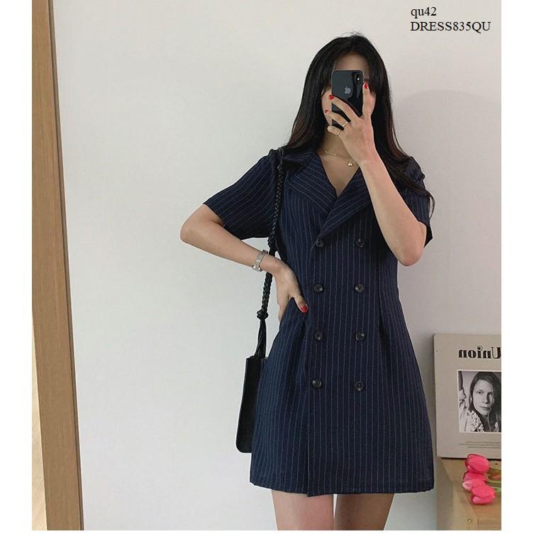 DRESS749 ĐẦM VEST CÔNG SỞ