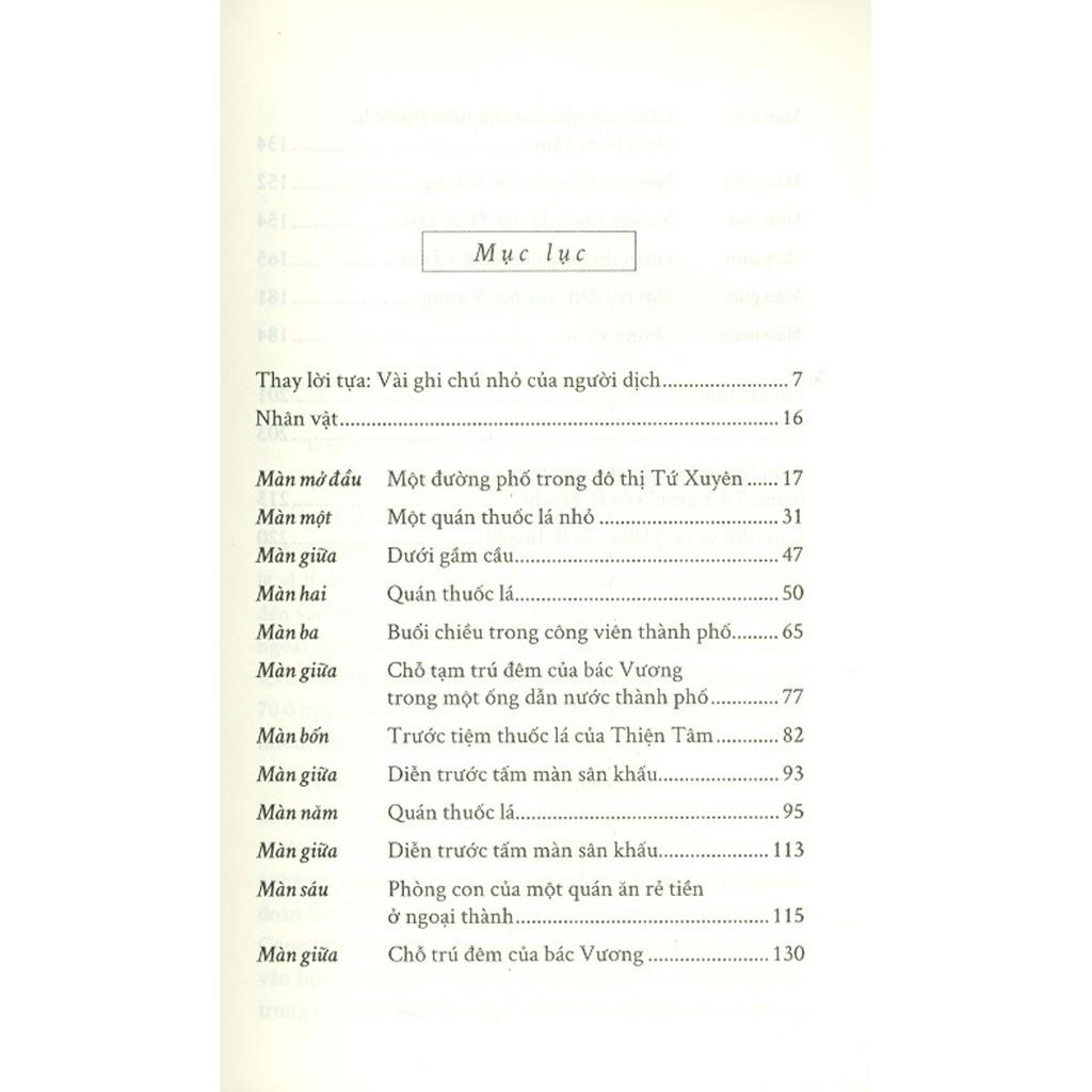 Người Hảo Tâm Thành Tứ Xuyên - Bản Quyền