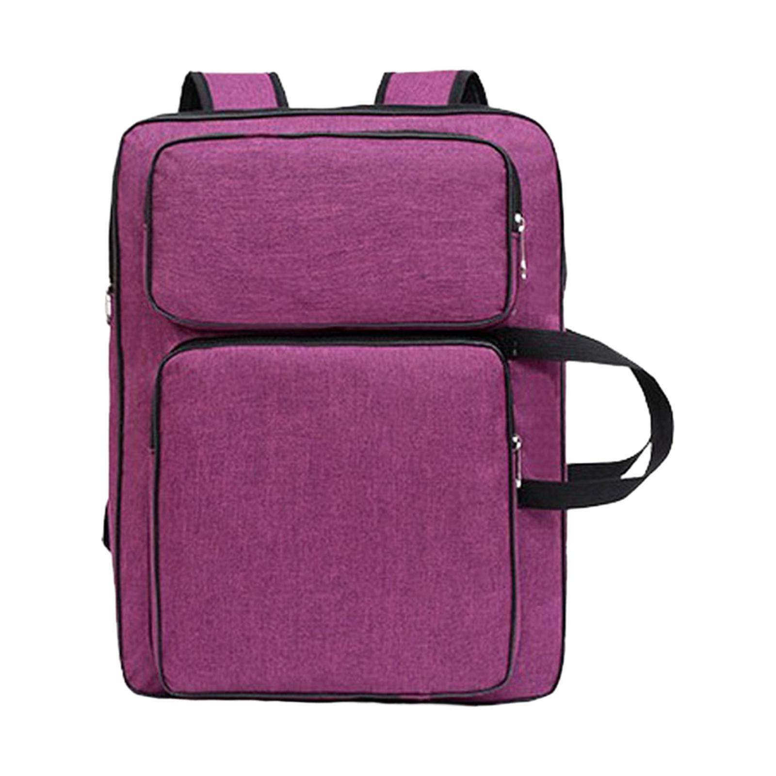 A3 Art Portfolio Case Tote Bag Water Resistant Art Supplies Artists Backpack