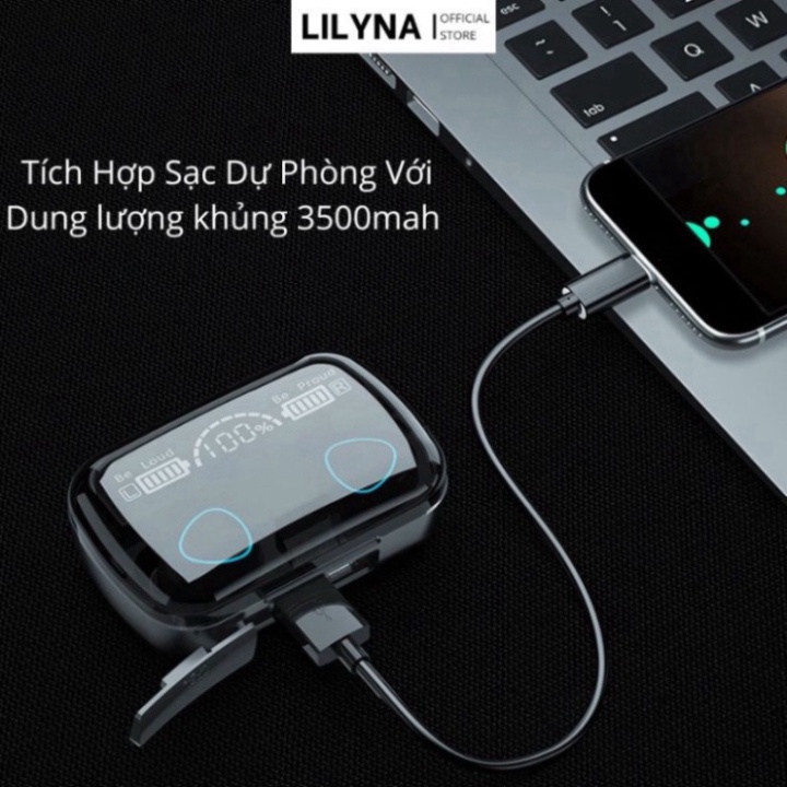 Tai Nghe Công nghệ Bluetooth M10 bản Pro Pin Trâu 3000mah, Nút Cảm Ứng, Screen Led Gaming, Chống Nước