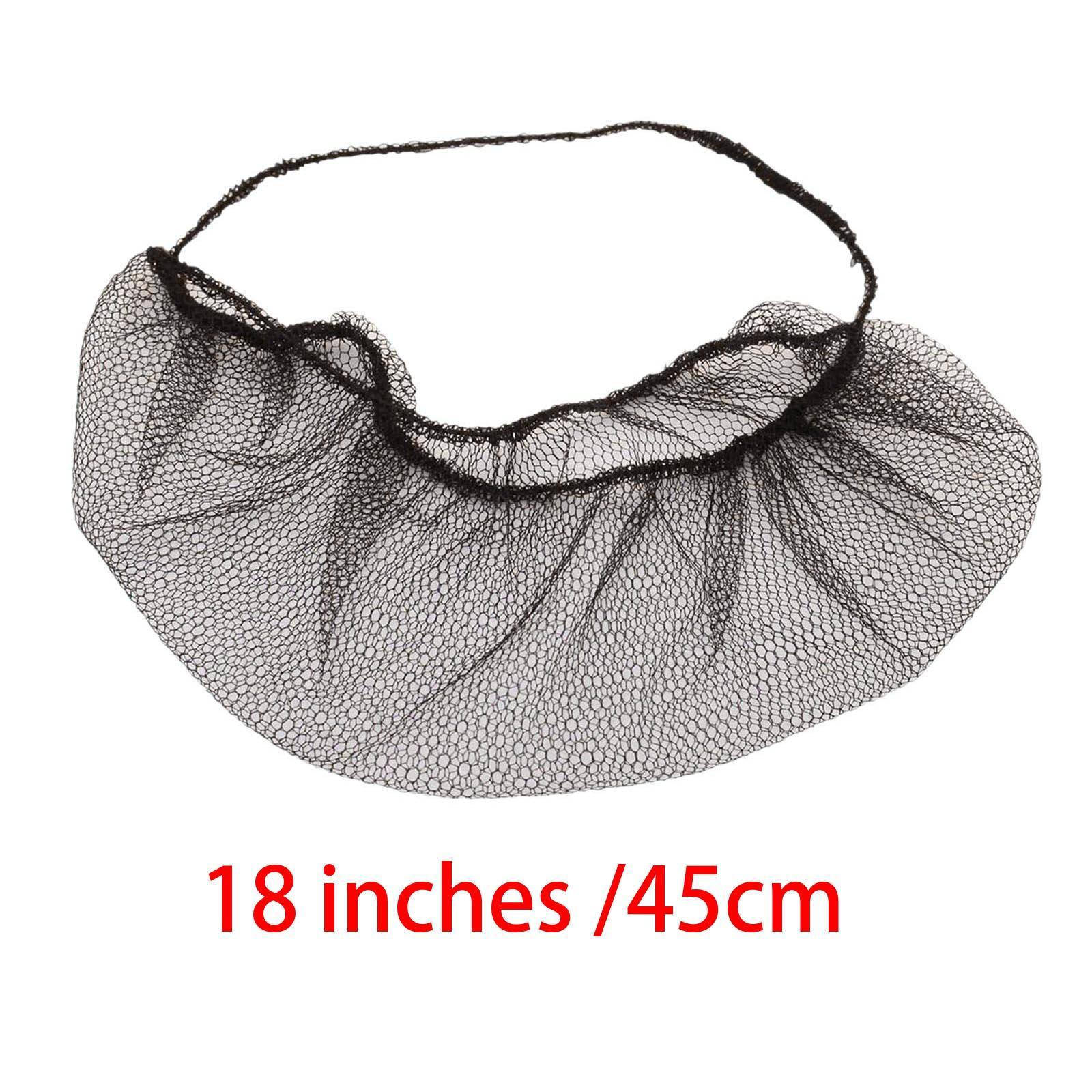 100 Pieces Disposable Nylon Beard Covers  for Restaurants and Cleaning Companies