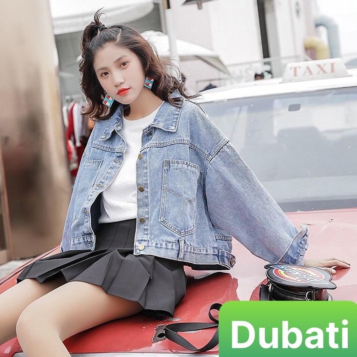 ÁO JEAN CHẤT VẢI BÒ FROM ĐẸP THIẾT KẾ MỚI PHONG CÁCH CÁ TÍNH- DUBATI FASHION