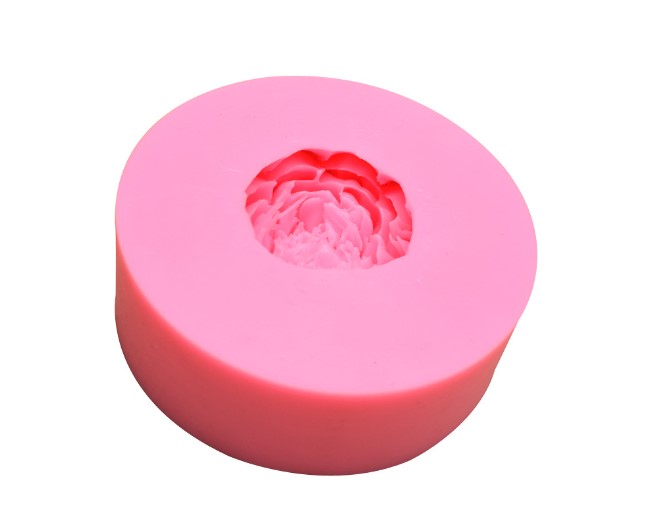 Khuôn Silicon Rau Câu 4d Hoa Mẫu Đơn Đại Đóa