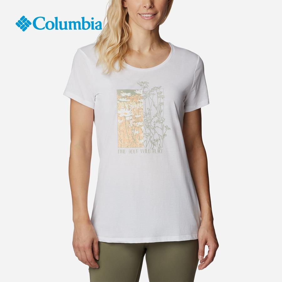 Áo thun ngắn tay thể thao nữ Columbia Daisy Days Graphic - 1934594106