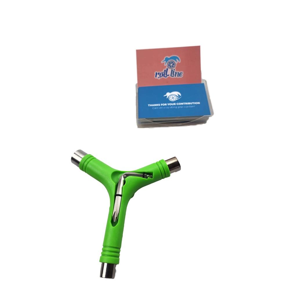 Dụng cụ sửa chữa tháo lắp ván trượt Skate Tool Y , Tool ván trượt chữ Y đa năng nhiều màu sắc với 3 đầu chắc chắn