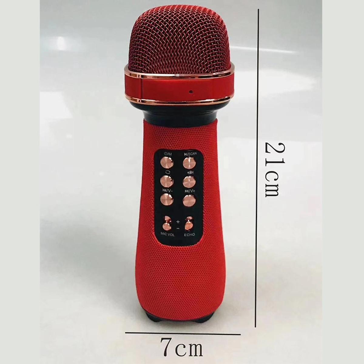 Micro Karaoke Bluetooth Cao Cấp CV Tích Hợp Loa Bass Siêu Trầm Không Dây, {Âm Thanh Đa Hướng 360°} Lan Tỏa Mạnh Mẽ, Mic Bắt Giọng Cực Tốt, Pin Trâu, Hỗ Trợ Nghe Gọi, USB, Thẻ Nhớ, Thay Đổi Giọng, FM Radio, Tín Hiệu Âm Thanh Ra - Hàng Chính Hãng