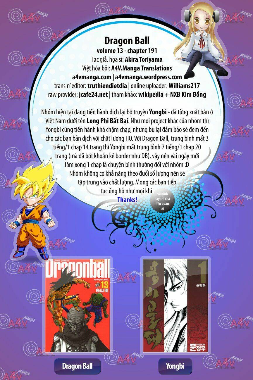 dragon ball - bảy viên ngọc rồng chapter 191 1