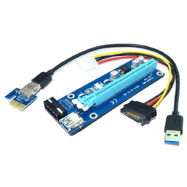 Card chuyển đổi PCI-E 1X sang PCI-E 16X