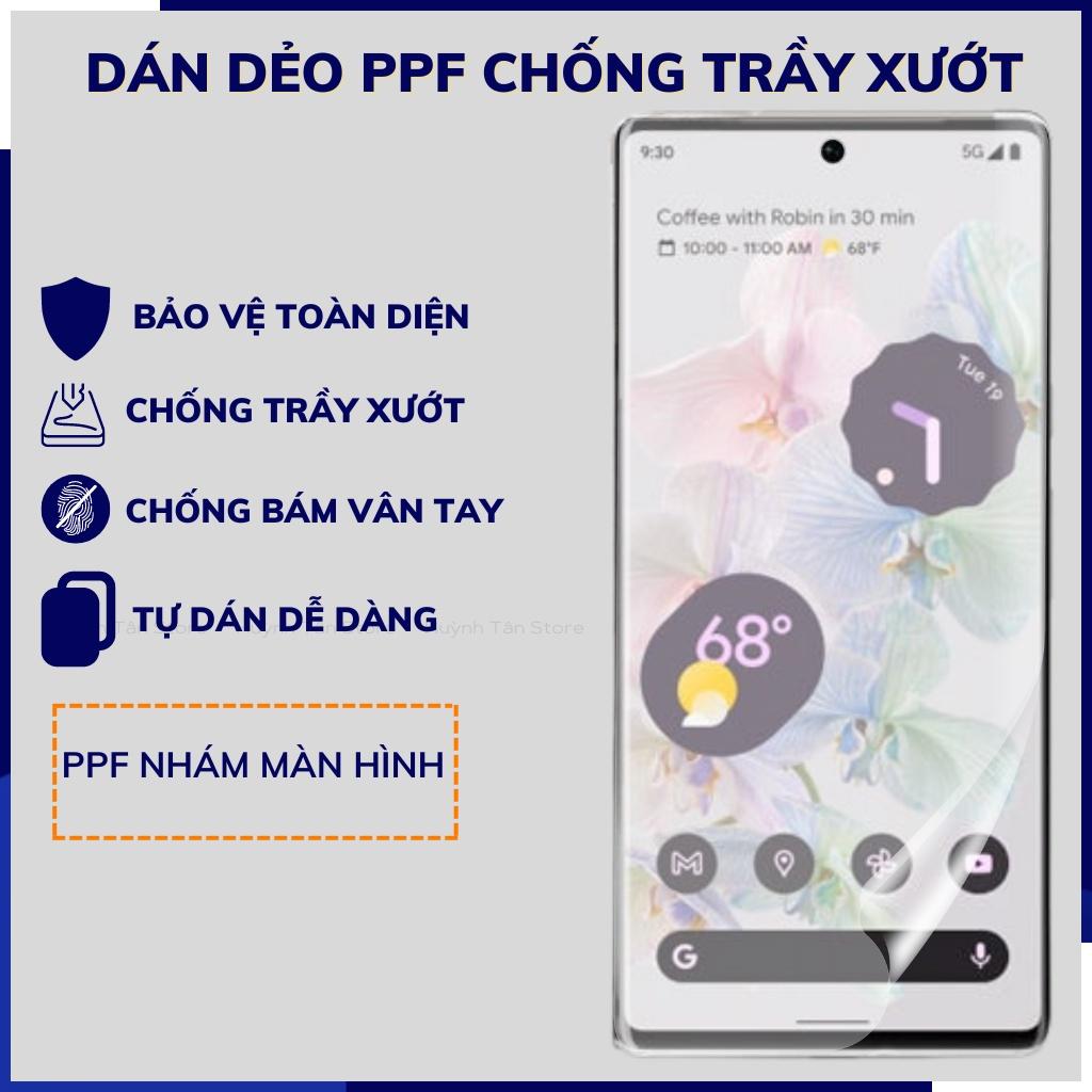 Dán dẻo ppf pixel 7 pro trong suốt hoặc nhám chống bám vân tay bảo vệ camera mua 1 tặng 1 phụ kiện huỳnh tân store