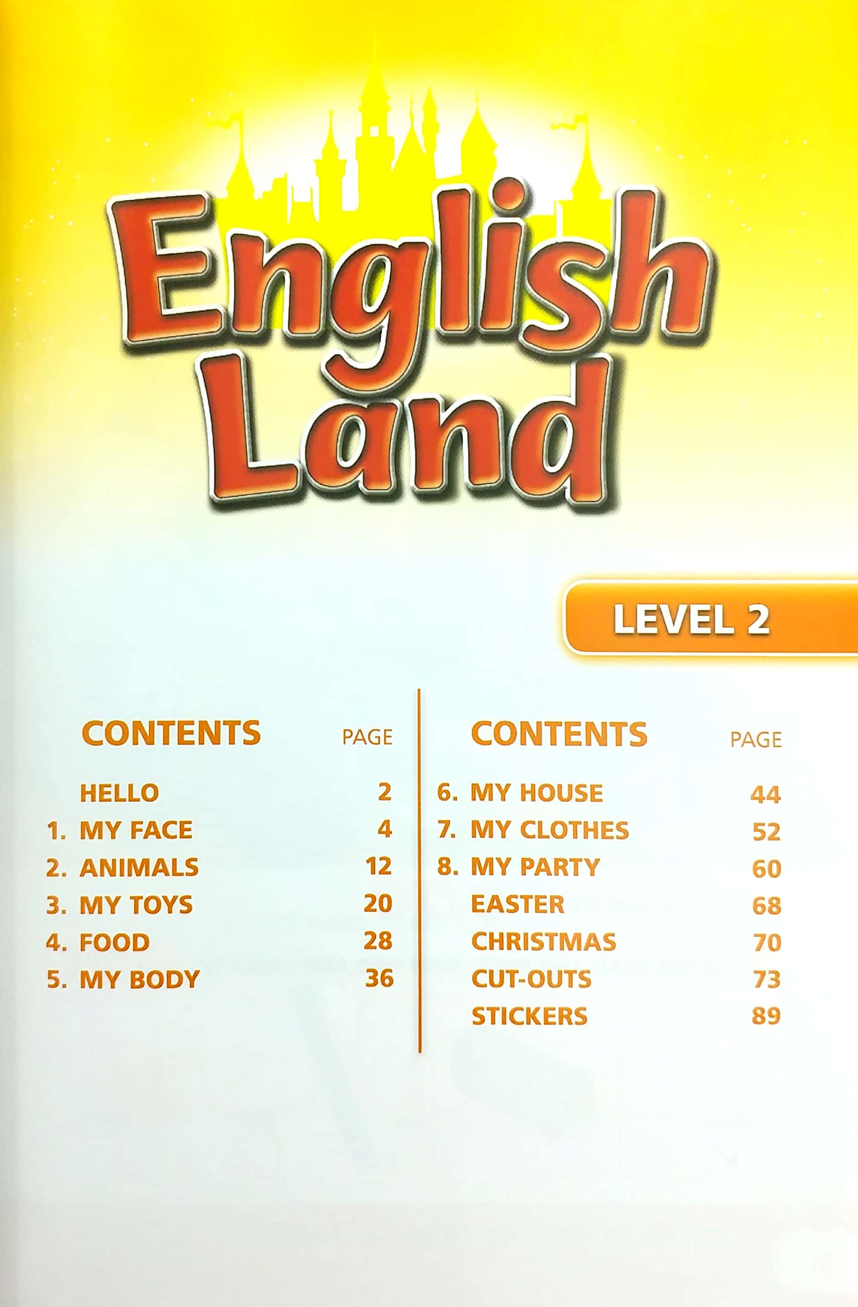 English Land  Level 2: Student Book + Activity Book With CDs