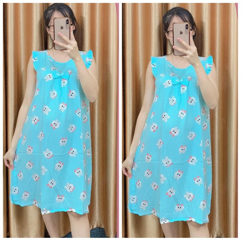 VÁY LANH BẦU MẶC NHÀ CHẤT MÁT