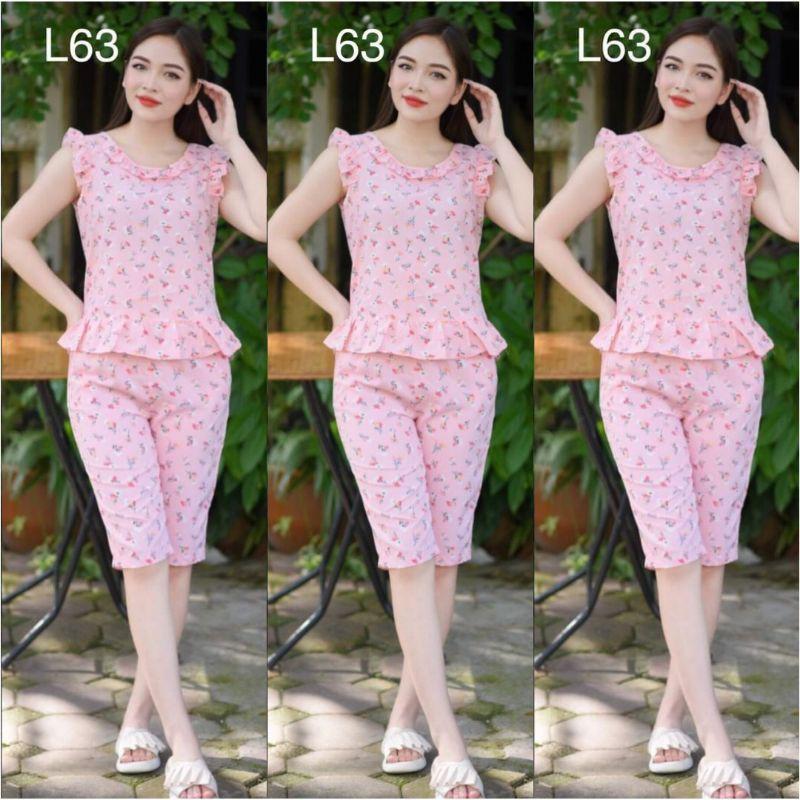 Quần áo mặc nhà, sau sinh cổ sen đẹp rẻ
