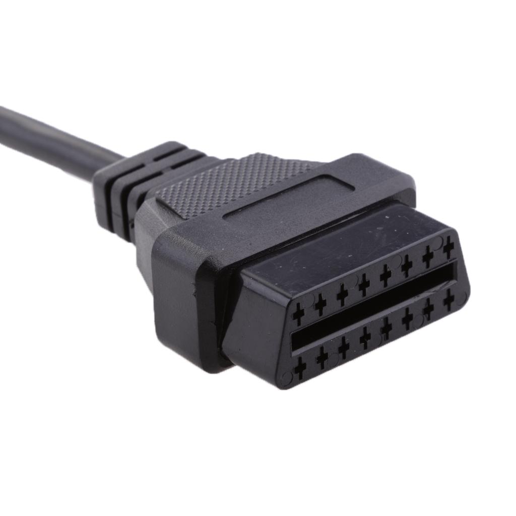 12 Pin OBD1 Đến 16 Pin OBD2 Cổng Kết Nối Cáp Cho GM Chevrolet GMC