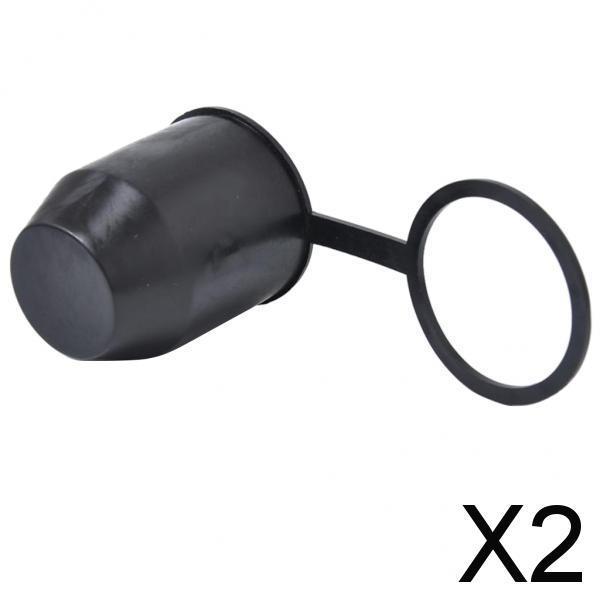 2x50mm Car Truck Tow Ball Cover  Towing Tow Ball Hitch Ball Cover Guard