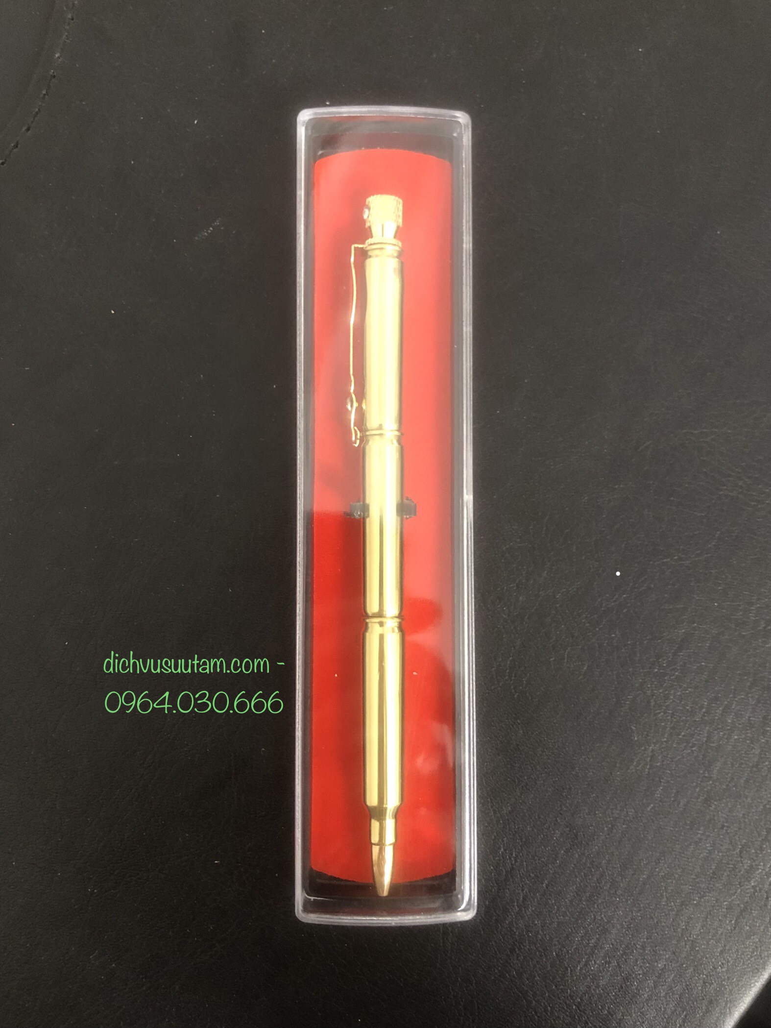 Cây viết chế từ vỏ dan độc đáo kèm hộp đựng sang trọng