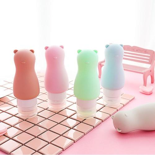 Chiết mỹ phẩm hình thú Silicon