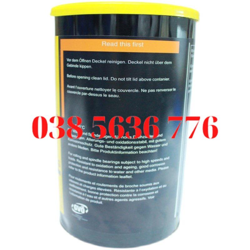 Dầu Bôi Trơn Đầu Vòng Bi Tốc Độ Cao Kluber Isoflex NBU 15 1Kg