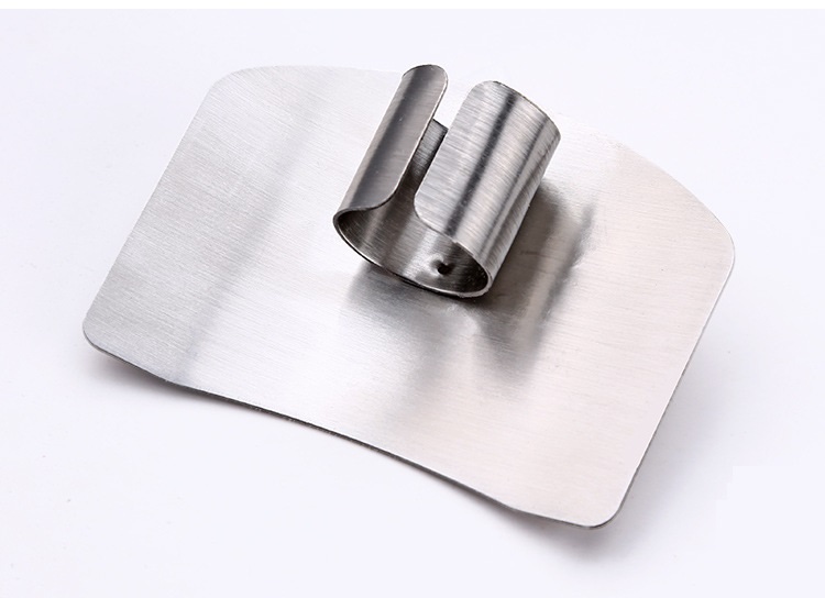 Set 2 dụng cụ bảo vệ ngón tay khi cắt thái inox - 6x4.5cm