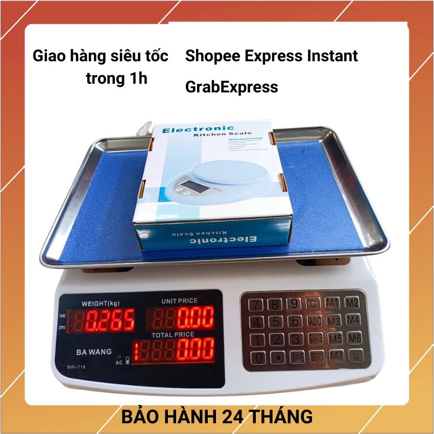 Cân tính tiền chống nước BAWANG-718  dùng cho cân hải sản