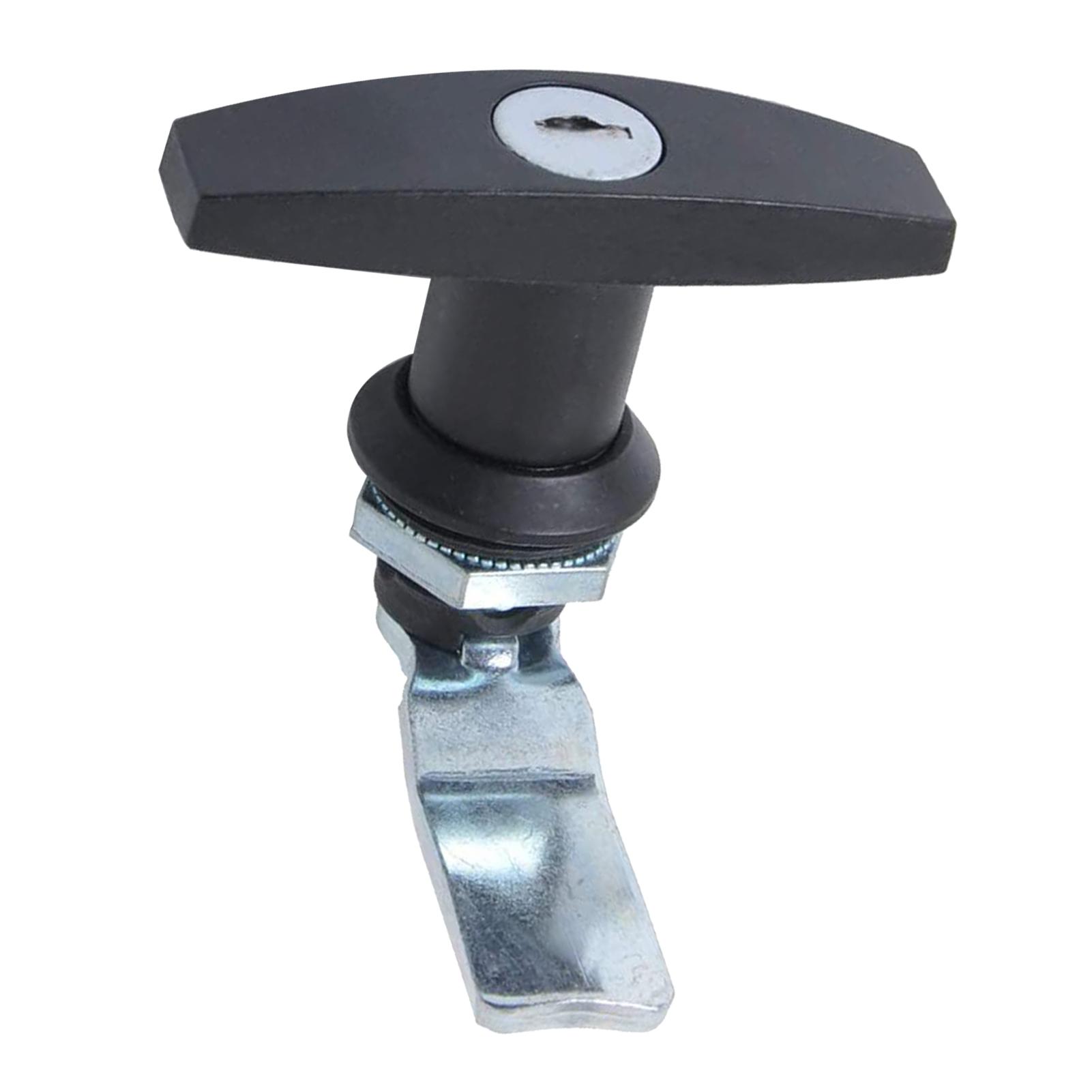 T-Handle Door Lock Latch Zinc Alloy Cabinet T-Handle Door Lock for Car Truck Trailer Camper Van