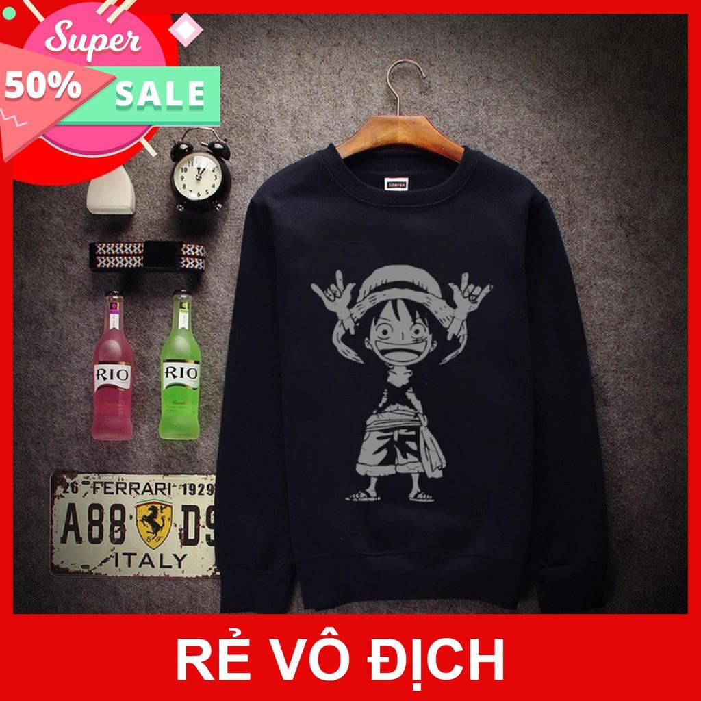 Áo One Piece Luffy dài taycực ngầu giá tận xưởng dành cho fan OP