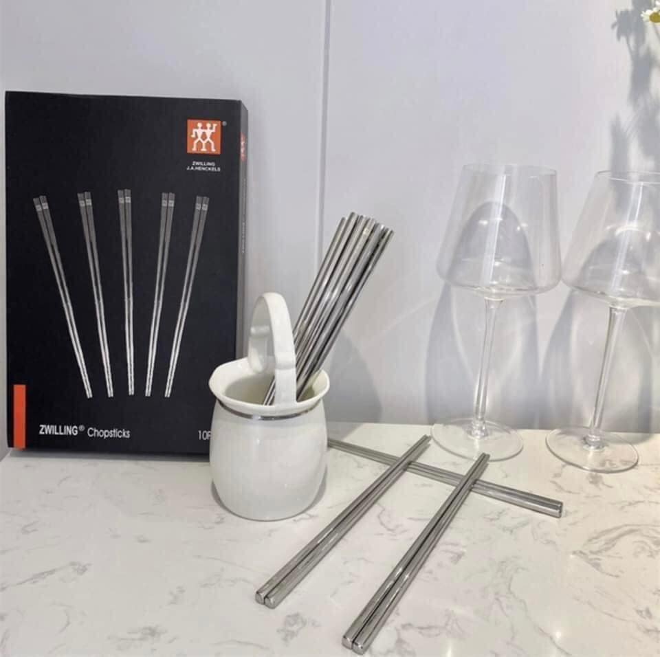 SET 5 ĐÔI ĐŨA INOX Zwilling Đức