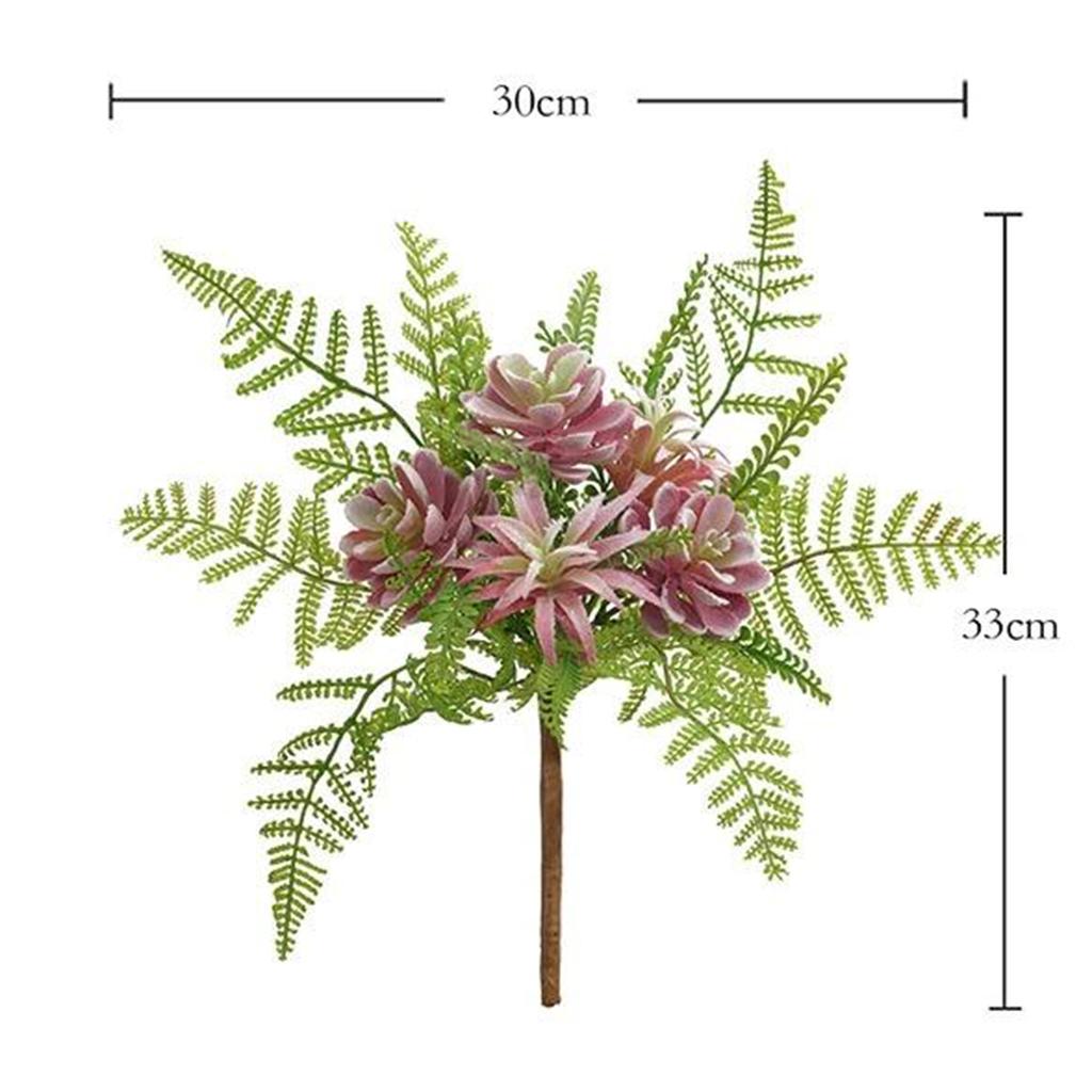 Artificial Fake Realistic Textured Succulents Plant Garden Home Decor