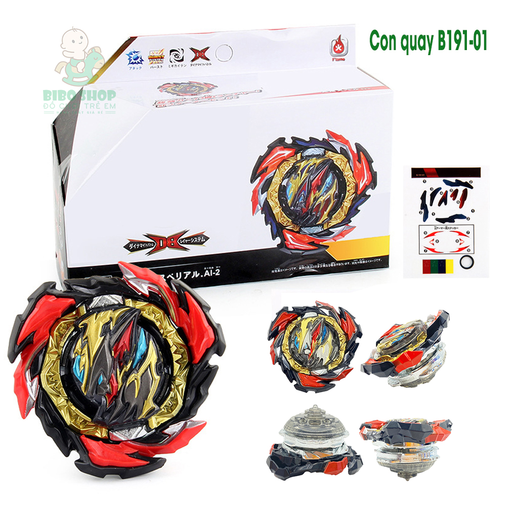 Nguyên bộ Con Quay B191-01 | Đồ Chơi Beyblade Burst B191-01