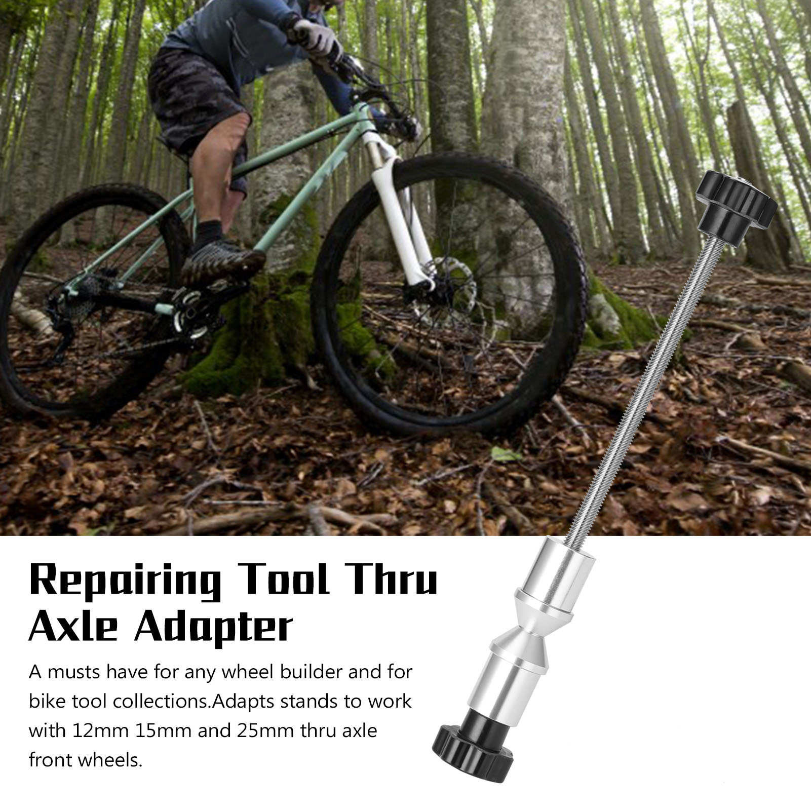 Dụng Cụ Cố Định Trục Bánh Xe Đạp 12/15/20mm